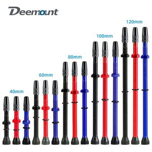 Cartucho de válvula sin cámara para bicicleta de montaña DEEMOUNT Color 40/60/80/100/120MM núcleo de válvula de aleación de aluminio <span class=keywords><strong>MTB</strong></span> piezas de montar originales - Product Image 1