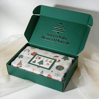 Boîte d'expédition de luxe personnalisée en carton pour cadeaux, avec gaufrage/débossage, emballage en carton ondulé, boîte d'avion en carton ondulé