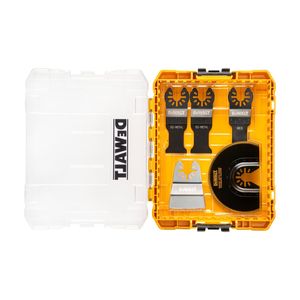 Juego de 5 Hojas de Sierra DeWalt Bimetálicas HCS con Recubrimiento de Titanio, Kit de Corte Multiusos - Product Image 1