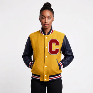 Custom Embroidery Lettermen Vintage Jacket for Men University Letterman Bomber Varsity Jackets College Baseball Jacket for Women - Product Image 5
