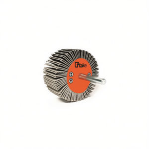 Disco Abrasivo Tipo Flap Wheel de 30x20 mm con Eje, Tela Abrasiva para Pulir - Product Image 2