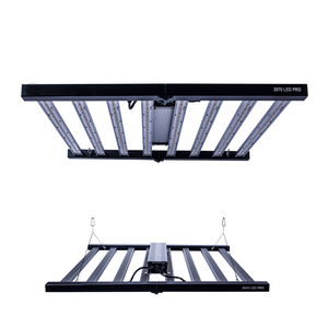 Lámpara de Cultivo LED de Espectro Completo de 800W, Impermeable IP65, de Aluminio, con Atenuación de 0-10V para Apoyo de Floración - Product Image 1