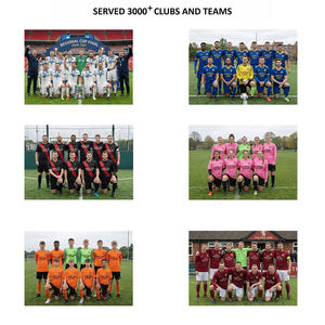 Maillot de football rétro personnalisé Blokecore à col en V, bleu marine, texture subtile, sublimation intégrale, entraînement, OEM ODM - Product Image 5