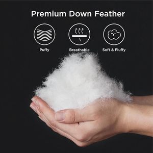 Couette, couette d'hôtel, couette matelassée, couette en duvet Queen Size, luxueux insert de couette en duvet blanc High-Loft pour toutes les saisons - Product Image 2