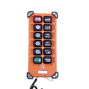 F21-E2B-8 Radio Crane RC Transmitter Receiver Hidrolik 8 Channel Nirkabel RF Remote Control Switch