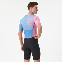 Combinaison de cyclisme à manches courtes personnalisée haut de gamme PRO Team, combinaison de triathlon, trisuit
