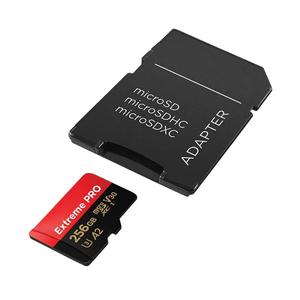 Estrema Pro 64GB 128GB 256GB <span class=keywords><strong>Micro</strong></span> TF <span class=keywords><strong>SD</strong></span> scheda di <span class=keywords><strong>memoria</strong></span> originale 200 M/S C10 A2 V30 U3 4K adattatore in plastica resistente - Product Image 3