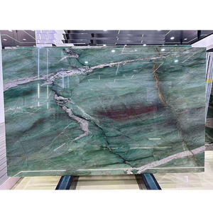 Lastra <span class=keywords><strong>di</strong></span> Marmo Bianco Argentato Lucidato, Pannello per Parete TV, Arredamento Interno Moderno e Minimalista - Product Image 5