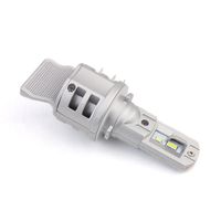 Ampoules de phares LED, Plug And Play, H15, 4000lm, avec puces CSP, Canbus, sans erreur, faisceau haut et DRL 6-16V pour phare automobile, 2 pièces