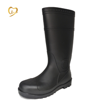 Obtenez un souhait logo personnalisé couleur 10 pièces ensemble bout en acier anti-crevaison anti-dérapant bottes de gomme