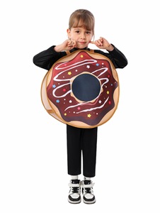 Conjunto de Disfraces Divertidos de Comida para Niños - Túnica de Pizza, Hot Dog, Donut y Más para Halloween, Cosplay, Espectáculos Escolares y Cabinas de Fotos - Product Image 3