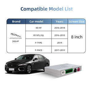 Kit d'adaptateur CarPlay sans fil Rhythm Intégration automatique Android avec navigation AirPlay Mirror Link pour Jaguar XE XFL F-Type F-Pace - Product Image 5