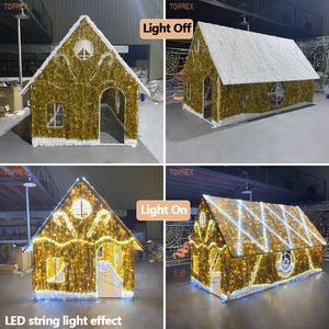 Iluminación Decorativa Comercial 3D Gigante con Forma <span class=keywords><strong>de</strong></span> <span class=keywords><strong>Castillo</strong></span> LED para Paisajes, Festivales, Exhibiciones Navideñas, Iluminación Exterior Impermeable - Product Image 5