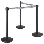 2m di cinghia in coda Manager Post montante per barriera a cintura retrattile - Product Image 3