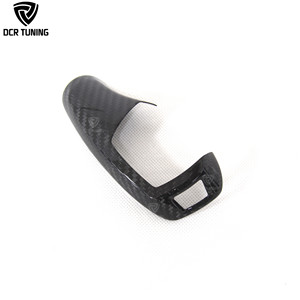 Cubierta de perilla de engranaje de fibra de carbono seca, embellecedor Interior para <span class=keywords><strong>BMW</strong></span> 1, 2, 3, 4, <span class=keywords><strong>5</strong></span>, 6, 7, <span class=keywords><strong>X</strong></span> Series X3, X4, F15, F32, F30, F20, solo LHD - Product Image 2