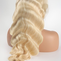 Perruque Lace Front Personnalisée en Cheveux Humains Vierges Russes, Cheveux Longs, Haute Densité, Cuticules Alignées, Sans Colle, Double Drawn, HD Velora