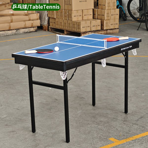 Mesa de Juego Multifuncional Plegable 6 en 1, Mesa de <span class=keywords><strong>Ping</strong></span> <span class=keywords><strong>Pong</strong></span>, Hockey de Aire, Shuffleboard, Bolos, Juego Familiar para Interiores - Product Image 4