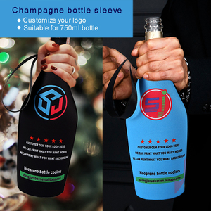 Refroidisseur <span class=keywords><strong>de</strong></span> <span class=keywords><strong>bouteille</strong></span> <span class=keywords><strong>de</strong></span> vin en néoprène <span class=keywords><strong>Champagne</strong></span> Cooler Sleeve - Product Image 3