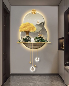 Directo DE FÁBRICA DE Yiwu, pintura de paisaje, decoración de entrada, Mural LED, pintura colgante tridimensional, decoración del hogar - Product Image 2