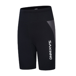 Muta in Neoprene uomo donna 2 pezzi estate surf muta da sub camicia a maniche corte con pantaloncini per sport acquatici W913 - Product Image 6