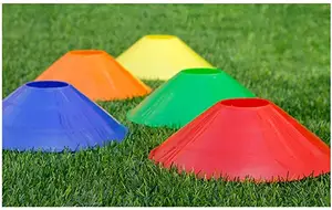Coni di calcio dei coni del disco di agilità di addestramento di calcio di Logo su ordinazione della fabbrica di JRT