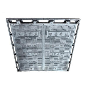 Tapa <span class=keywords><strong>de</strong></span> Alcantarilla Cuadrada <span class=keywords><strong>de</strong></span> <span class=keywords><strong>Hierro</strong></span> Fundido con Certificación D400 <span class=keywords><strong>de</strong></span> Alta Capacidad <span class=keywords><strong>de</strong></span> Carga En124 1000X1000 <span class=keywords><strong>Precio</strong></span> <span class=keywords><strong>de</strong></span> Fábrica - Product Image 1