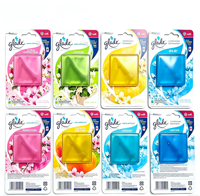 Recharge de désodorisant liquide en gel Micora Glade Sensations Citron, écologique, rafraîchissant, mignon, longue durée, sans électricité, portable, pour la maison