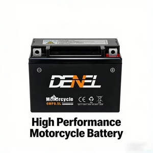 <span class=keywords><strong>Batterie</strong></span> de démarrage pour moto DENEL 6MF9A 12V 9Ah AGM sans entretien, scellée, au plomb-acide, neuve, garantie 1 an, noire - Product Image 3