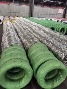 ลวดเหล็กชุบสังกะสีแบบจุ่มร้อน Q195 คาร์บอนต่ำ เคลือบสังกะสีหนา ป้องกันสนิม ใช้สำหรับมัด ผูก หรือทำรั้วกรงสัตว์ปีกในฟาร์ม - Product Image 4