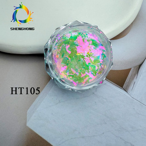 Poudre à ongles SH Nail Art <span class=keywords><strong>Aurora</strong></span> Luxury Glitter Shining Powder Ice Crystal Edelweiss Ultra-thin Transparent Color-changing Acrylic Nail Powder - Product Image 5