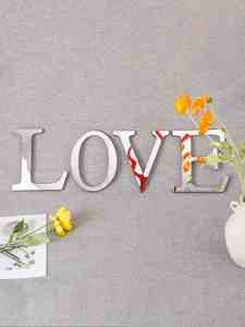 [Wholesale] 20cm Acrylic Mirror HOME Letters - 3D <b>Wall</b> <b>Stickers</b> for Living Room/Bedroom Modern Home <b>Decor</b> Decals - Product Image 2