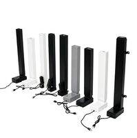 Pieds de bureau réglables en hauteur à moteur unique, petit tube, 2 sections, colonnes de levage ascendantes, pour bureau assis-debout, prix abordable
