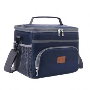 Bolsa Térmica Reutilizable Personalizada para Picnic, Bolsa de Almuerzo con Correa para el Hombro para Camping, Deportes y Viajes - Product Image 6