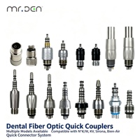 Adaptateur de pièce à main dentaire à raccord rapide en acier inoxydable Mr.Den pour clinique dentaire