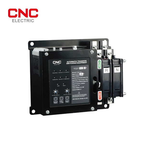 Modular DIN Rail 63A 2P Automatic Transfer Switch ATS with Intelligent Controller