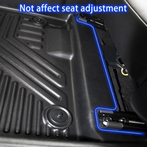 Alfombrillas de Coche 5D Duraderas de Material Seguro TPO con Logotipo para Hyundai Kona 2017-2019 - Product Image 5