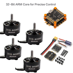Waillynice มอเตอร์3115 900KV แรงบิดสูงพร้อม8วินาที90A 32บิตชุดกอง F7 ESC ชุดฮาร์ดแวร์ <span class=keywords><strong>hakrc</strong></span>. fc/esc สำหรับ10 "FPV - Product Image 1