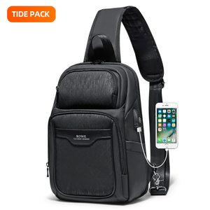 Bolsas Masculinas FENRUIEN com Alças, Bolsa de Ombro Multifuncional, Durável em Tecido de Poliéster, Bolsa de Presente Luxuosa 2026, Bolsas Pretas - Product Image 1