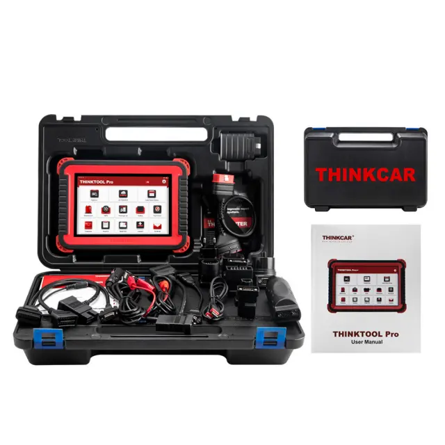 ปรับปรุง thinkcar thinktool Pro เครื่องมือวินิจฉัยรถยนต์ OBD2ทุกระบบ28 + รีเซ็ตการเข้ารหัส ECU สองทิศทาง PK ข้อดี +