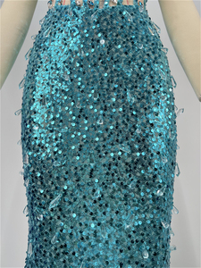<span class=keywords><strong>Robe</strong></span> de <span class=keywords><strong>Cocktail</strong></span> Sexy pour femmes, <span class=keywords><strong>longue</strong></span> tenue moulante de fête à la mode - Product Image 4
