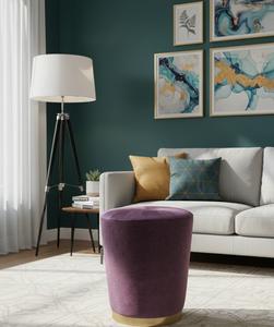 Tabourets et repose-pieds modernes, meubles rembourrés pour salon, chambre, appartement, hôtel et design d'intérieur - Product Image 2