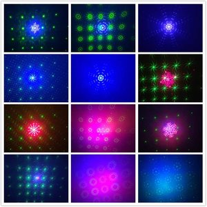 Lumière laser RGB DJ Disco Stage Activé par le son 48 motifs Projecteur <span class=keywords><strong>LED</strong></span> Party Light - Product Image 5