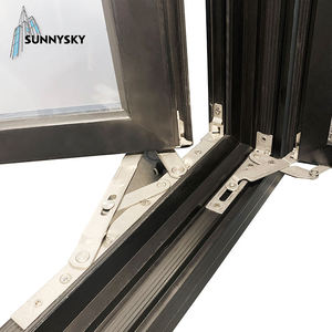 Sunnysky <span class=keywords><strong>Prix</strong></span> de gros Porte-fenêtre au design moderne à cadre en aluminium Portes coulissantes en aluminium à double vitrage - Product Image 4