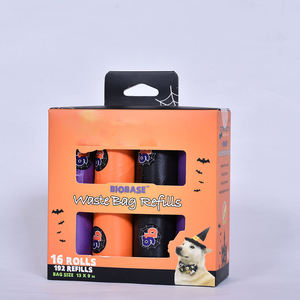 Bolsas de Caca para Perros Ecológicas, de Lujo, Sin Perfume, Biodegradables, Impermeables, Personalizadas, Reutilizables, con Diseño de Dibujos Animados, Duraderas, con EPI y Asa - Product Image 2