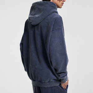 Hommes Gym Workout Hoodies Sweatshirts Pull Épais Surdimensionné Épais Chaud Polaire À Capuche Cou Hoodies Fitness Wear - Product Image 2