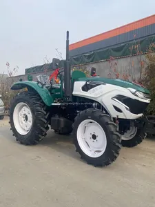 4 Wheel Drive Farm Tractor 90hp 100hp 110hp 120hp Wheel Tractor With YTO Diesel Engine AD Axle Weifang Agricultural Machine