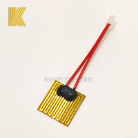 Appareil de chauffage flexible électrique industriel de Kapton de carte PCB de film de Polyimide 12V avec l'adhésif