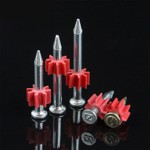 ตะปูยิงคอนกรีต รุ่น NK32 หัวแดง ขนาด 30 มม. x 3 มม. และ 3.2 มม. x 32 มม. พร้อมร่องสีแดง - Product Image 5