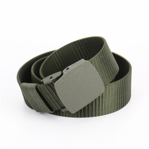 OEM personalizado táctico hombres lona elástica nailon correas Metal hebilla elegante moda estilo disponible cuero poliéster tela - Product Image 6