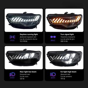 Fari LED 12V per Audi <span class=keywords><strong>A6</strong></span> C7 2012-2018 con Segnale Dinamico DRL, Nuovi Accessori per Styling Auto - Product Image 3
